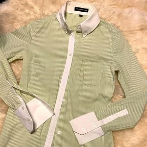 Express Strip collar button up Shirt